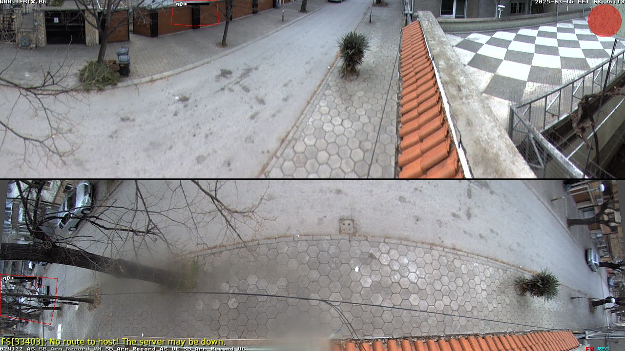 Camera localcam: Live Image.